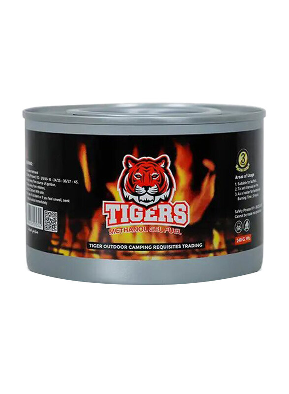 

Tigers Methanol Chafing Fuel, 240gm, Multicolour