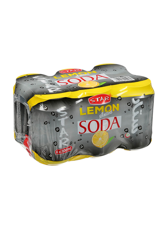 Star Lemon Salted Soda Drink Cans