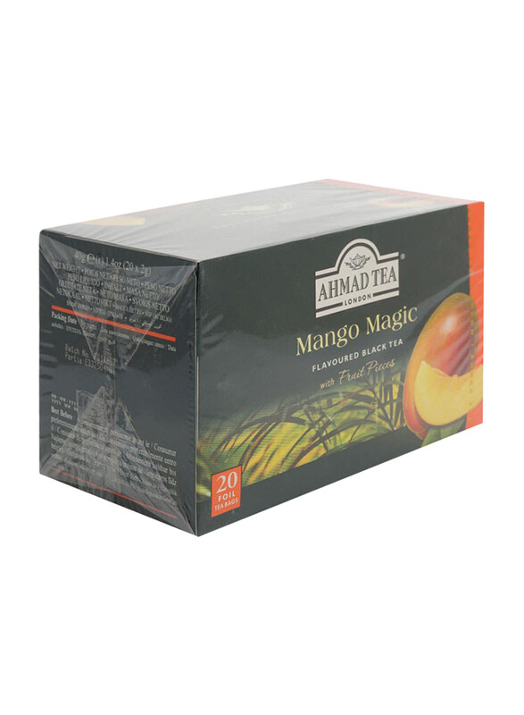 

Ahmad Tea Mango Magic Flavored Black Tea, 20 Bags