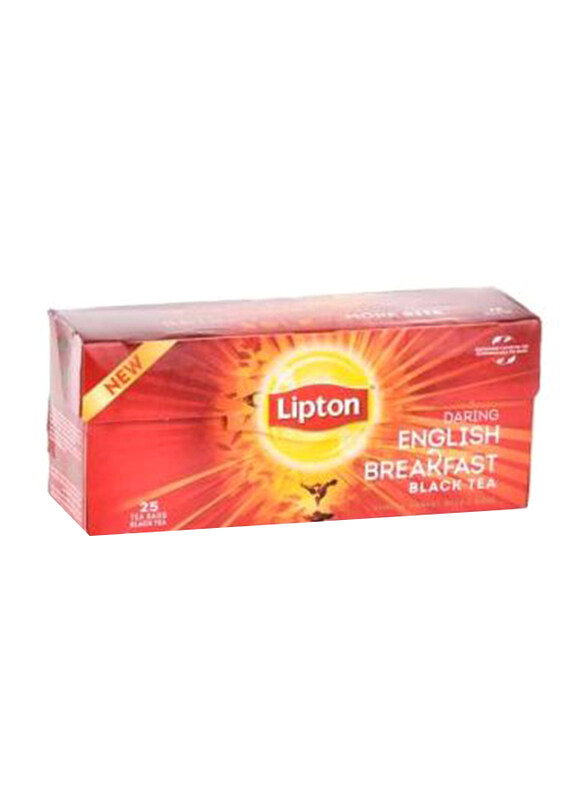 

Lipton Flavored Black Tea Bags English Breakfast - 25 Pieces