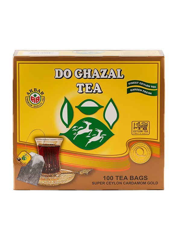 

Al Ghazaleen Cardamom Teabag, 100 x 2g