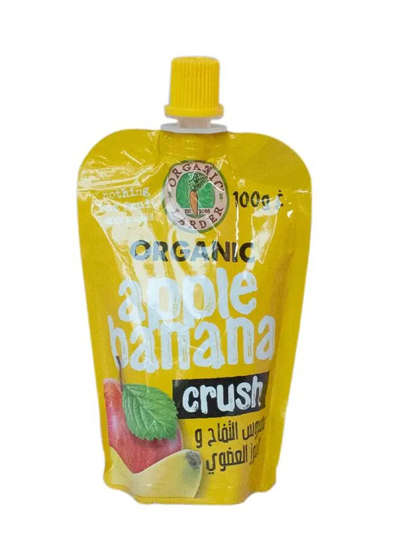 Organic Larder Apple Banana Crush - 100g