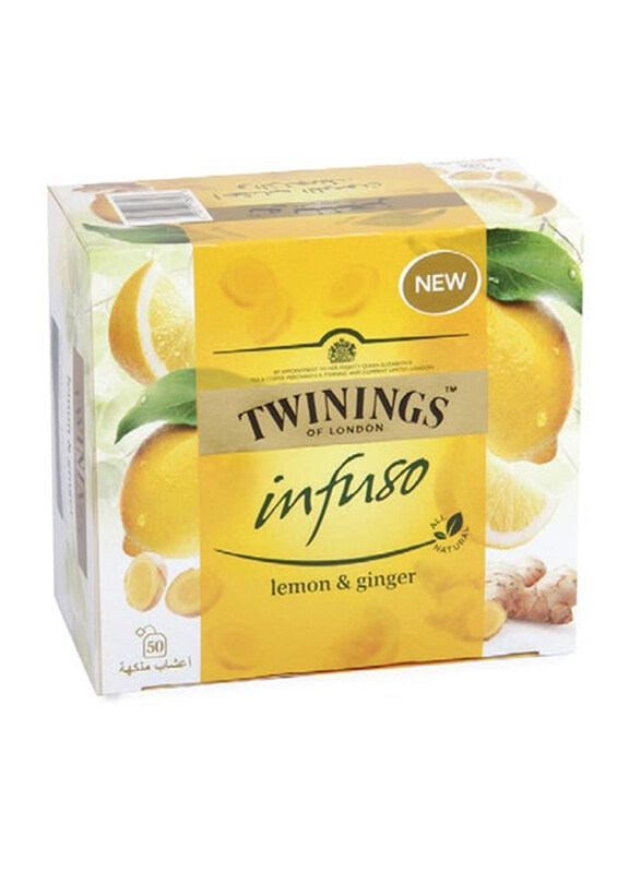 

Twinings Infuso Lemon & Ginger, 50 Tea Bags