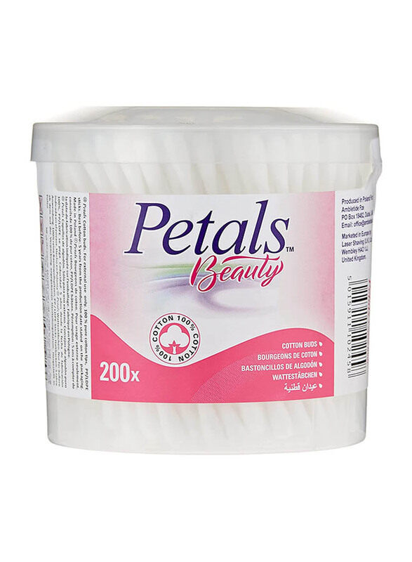 

Petals Cotton Buds, 200 Pieces