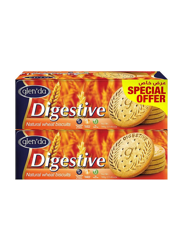 

Glenda Digestive Biscuits, 2x380g