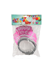 Party Time Happy Birthday Crown Party Set, 6 Pieces