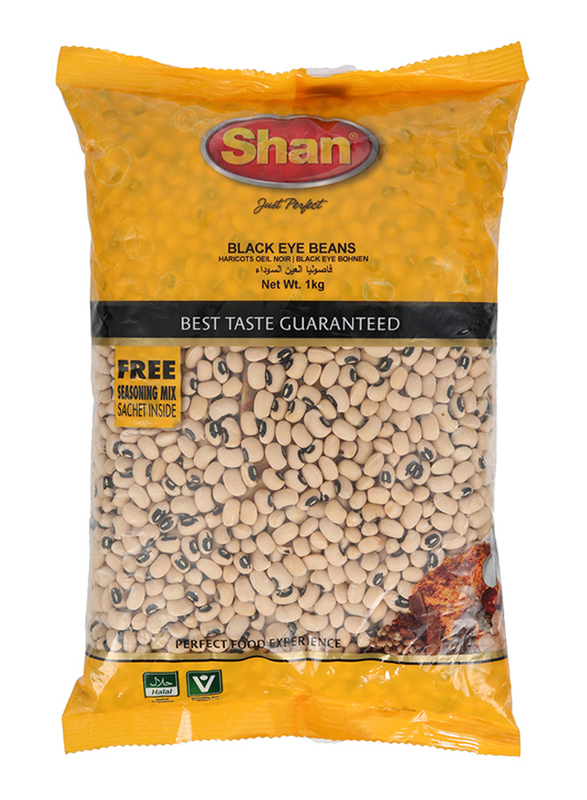 Shan Black Eye Beans Lentil, 1 Kg