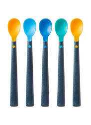 Tommee Tippee Softee Weaning Spoons, 5 Pieces, 4+ Months, Multicolour