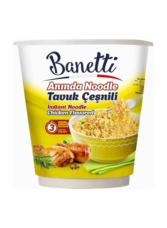 

Banetti Instant Noodle Chicken Flavor, 65g