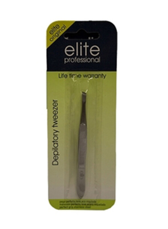 

Elite Profesional Diagonal Tweezers, Silver