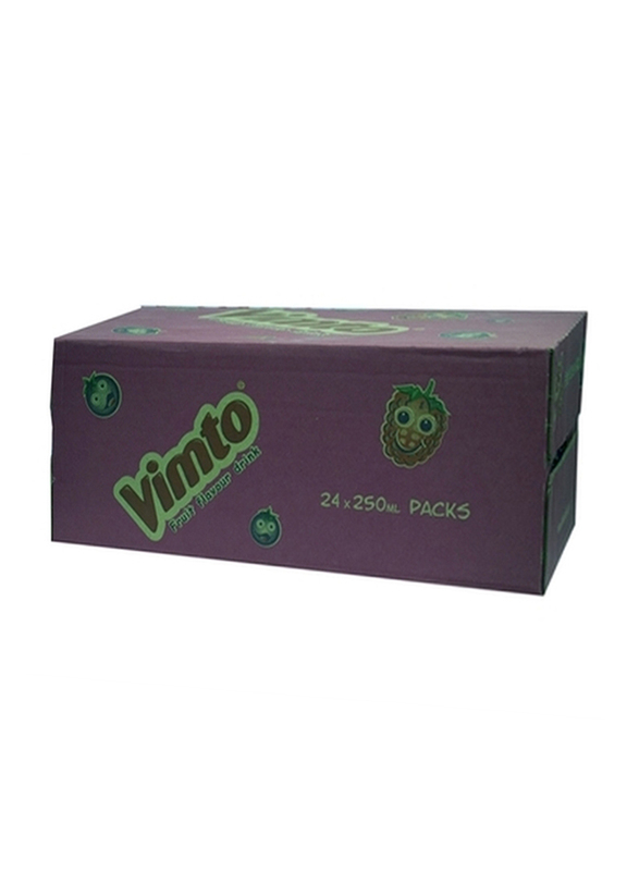 Vimto Sport Sparkling Fruit Flavored Drink, 24 Pet Bottles x 250ml