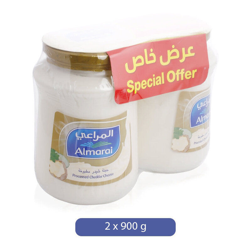 

Al Marai Almarai Processed Cheddar Cheese - 2 x 900 g