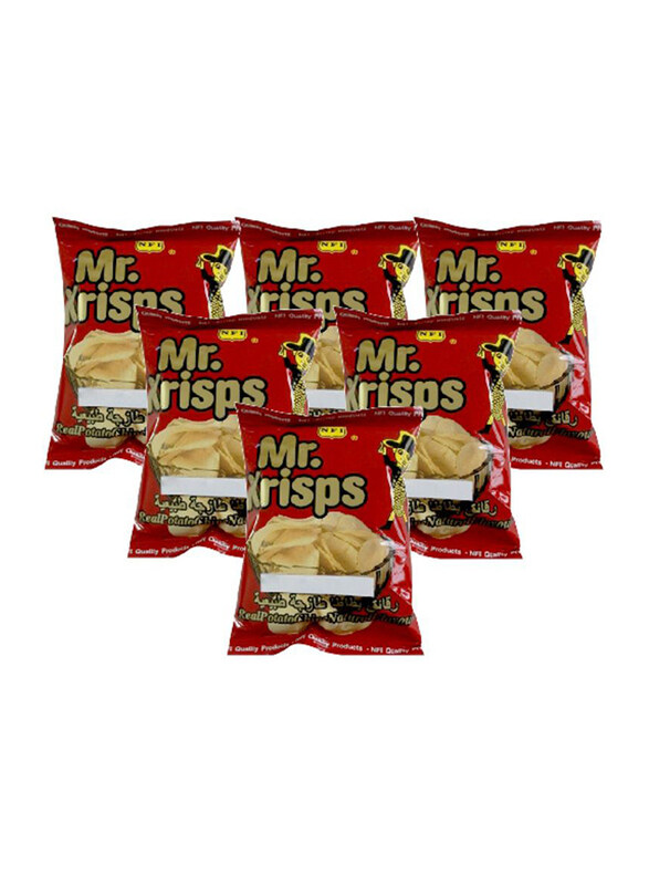 

Mr.Krisps Natural Flavoured Potato Chips, 25 x 15g