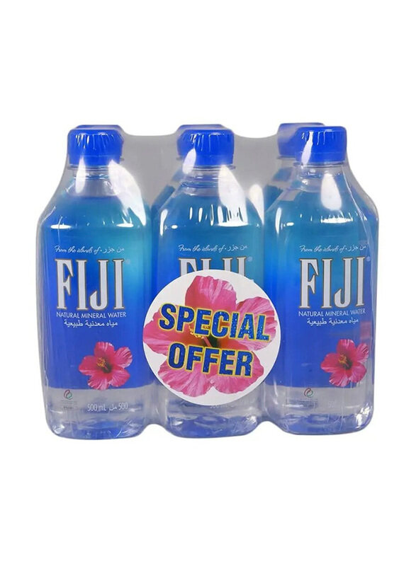 

Fiji Natural Mineral Water, 6 x 500ml