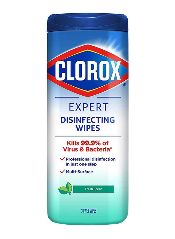 

Clorox Fresh Disinfectant Wipes, 30 Pieces