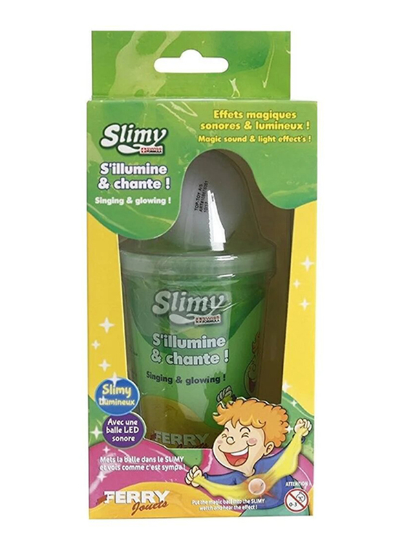 Slimy Singing & Glowing Slime, Ages 3+, Assorted