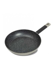 Homeway 28cm Hammered Marble Fry Pan, Black