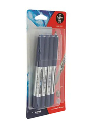 Uni-ball MI-UB150-08C Eye Roller Ball Pens Set, Blue, 8 Pieces