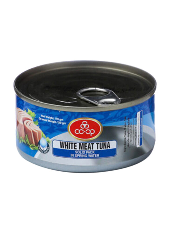 

Co-Op White Meat Tuna Solid in Water - 170g