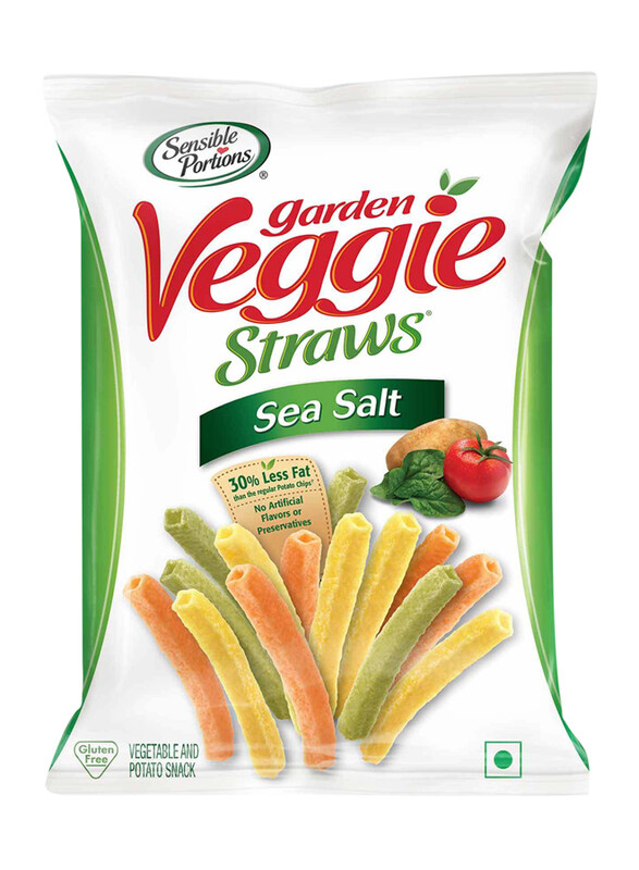 

Sensible Portions Garden Veggie Sea Salt Straws - 30g