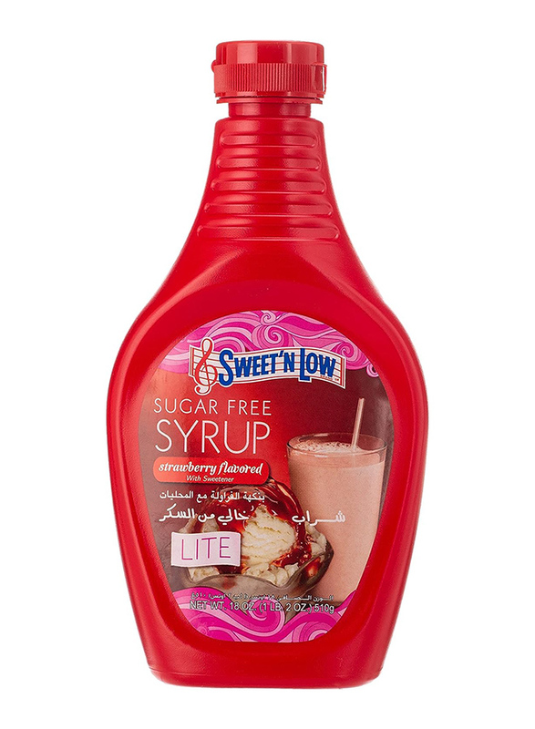 Sweet N Low Strawberry Syrup, 510g