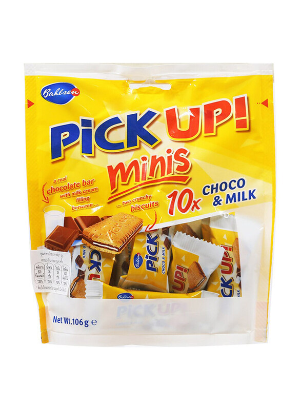 

Bahlsen Chocolate Pick-up! Minis Choco & Milk Chocolates - 10 x 10.6g