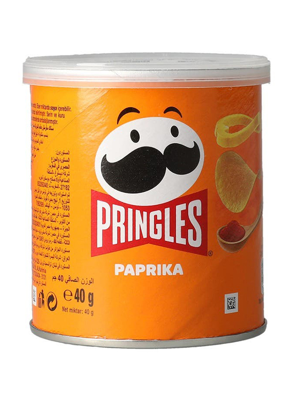 Pringles Paprika Chips, 40g