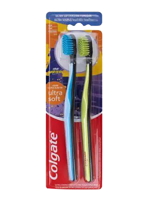 Colgate Ultra Soft Toothbrush, 2 Piece