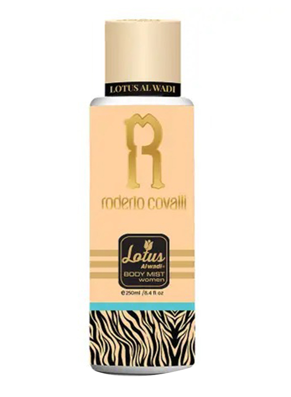 Lotus Al Wadi Roderio Cavalli 250ml Body Mist for Women