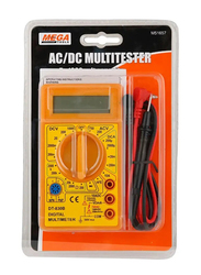 Mega AC/DC Digital Multitester, Multicolour