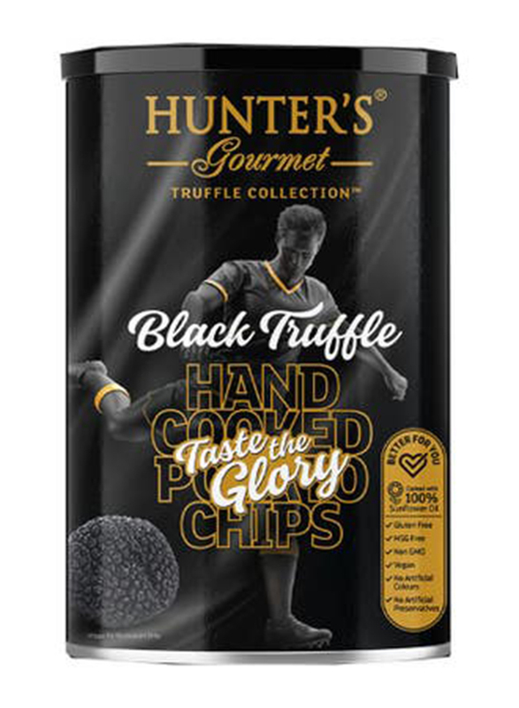 Hunter's Gourmet Hand Cooked Potato Chips, Pack of 1