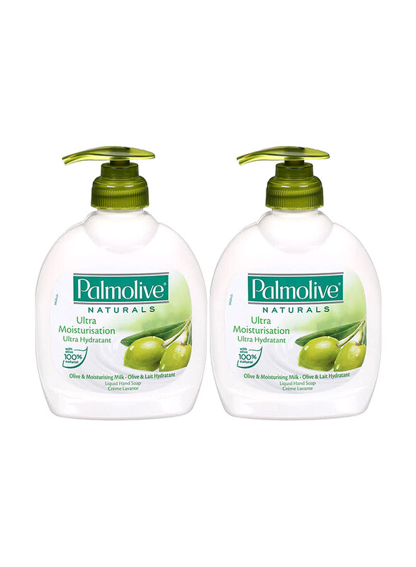

Palmolive Liquid Hand Soap Pump Olive & Milk Liquid Hand Wash - 2 x 300ml