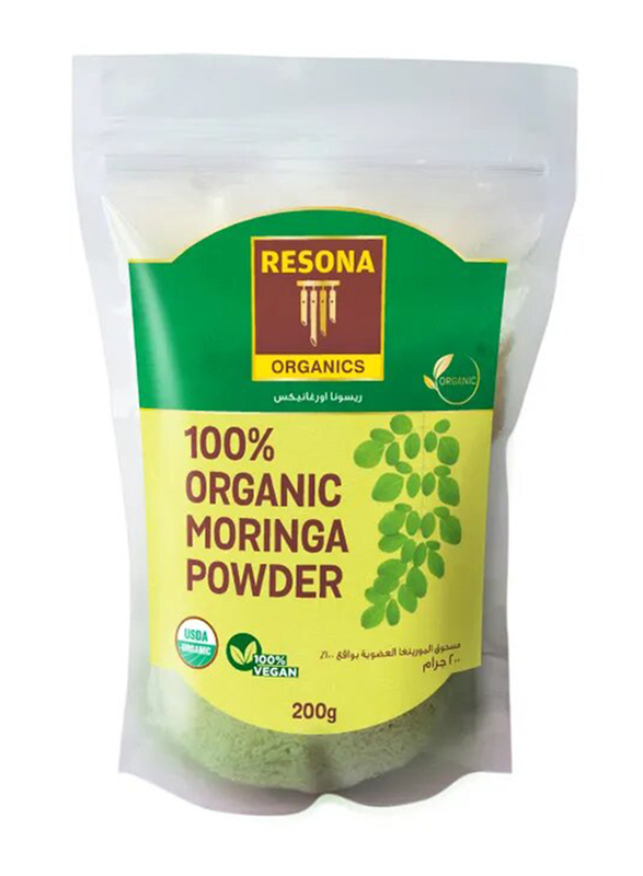 Resona 100% Organic Moringa Powder, 200g