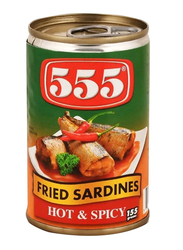555 Hot & Spicy Fried Sardines, 155g