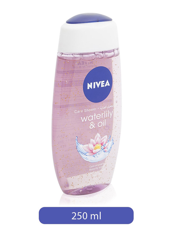 Nivea Waterlily & Oil Care Shower Gel for Women, 250ml