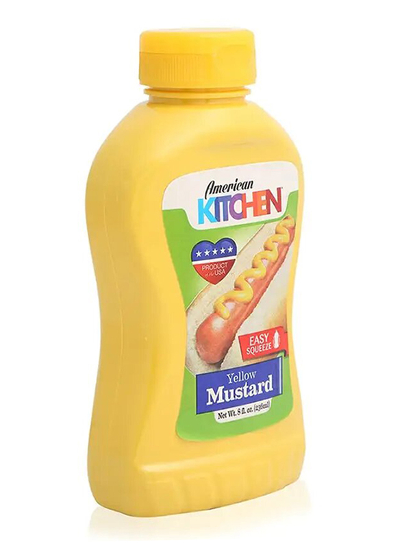 American Kitchen Yellow Mustard, 236ml