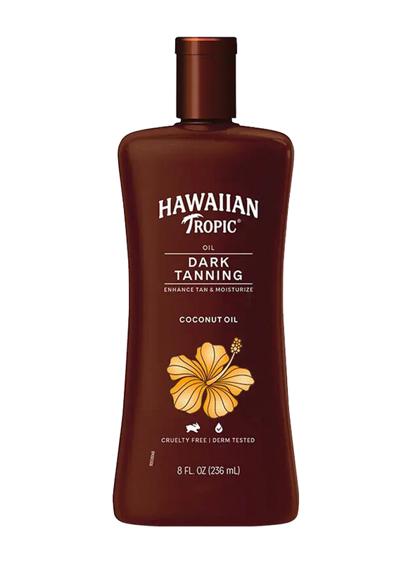 Hawaiian Tropic Oil Dark Tanning Coconut Oil, 236ml