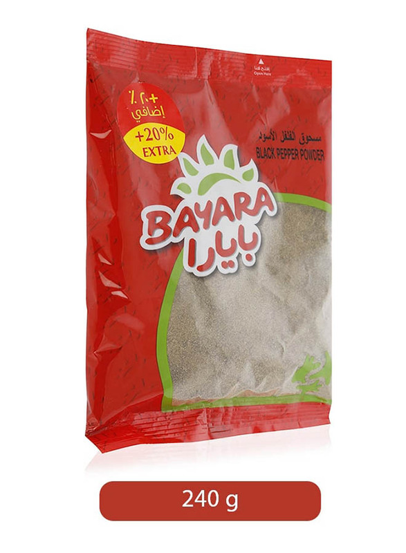 Bayara Black Pepper Powder, 240g