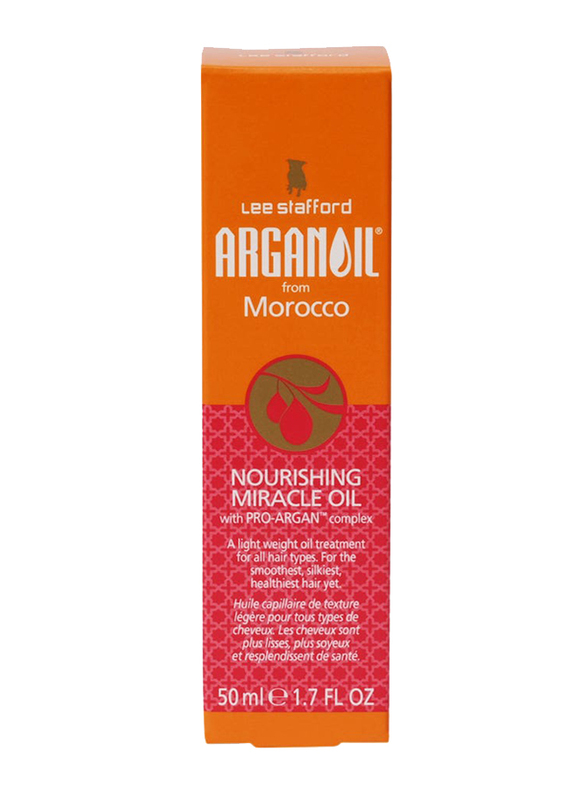 Lee Stafford Nourishing Argan Hair Oil, 50ml