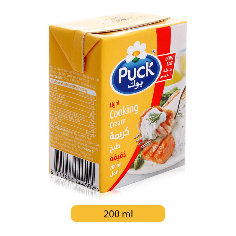 

Puck Light Cooking Cream, 200 ml