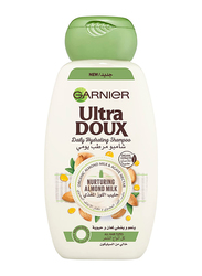 Garnier Ultra Doux Almond Milk Shampoo for All Hair Types, 2 x 400ml