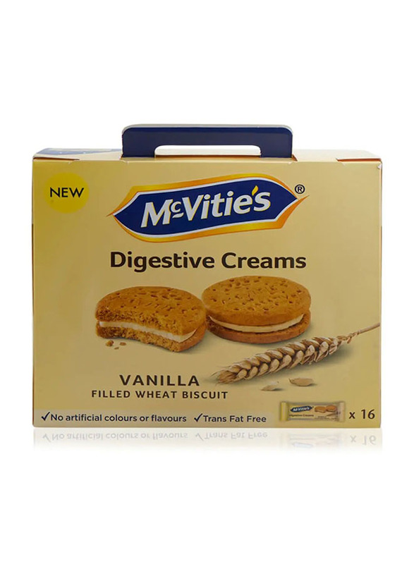 McVitie's Digestive Creams Vanilla Wheat Biscuits - 16 x 40g