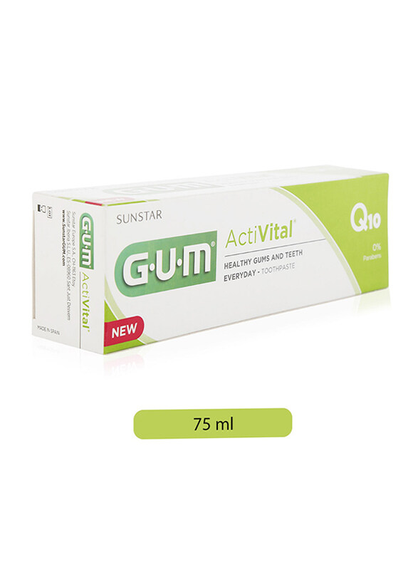 

Gum Acti Vital Healthy Gums and Teeth Toothpaste, 75ml