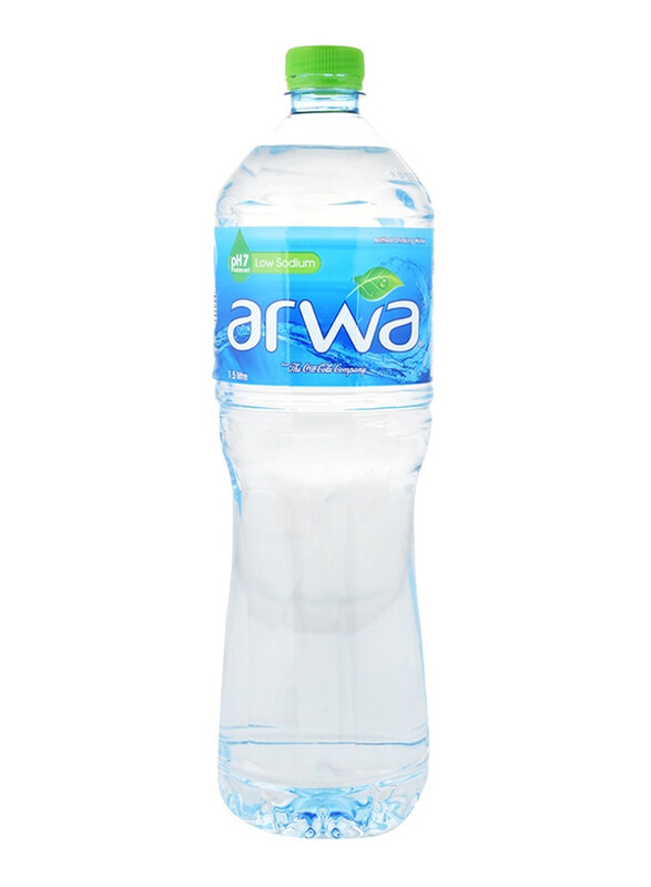 

Arwa Bottled Drinking Water, 1.5 Liters