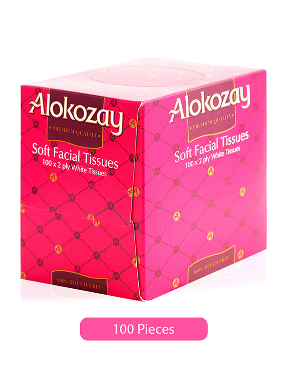 

Alokozay Soft Facial Tissues - 2 Ply x 100 Pieces