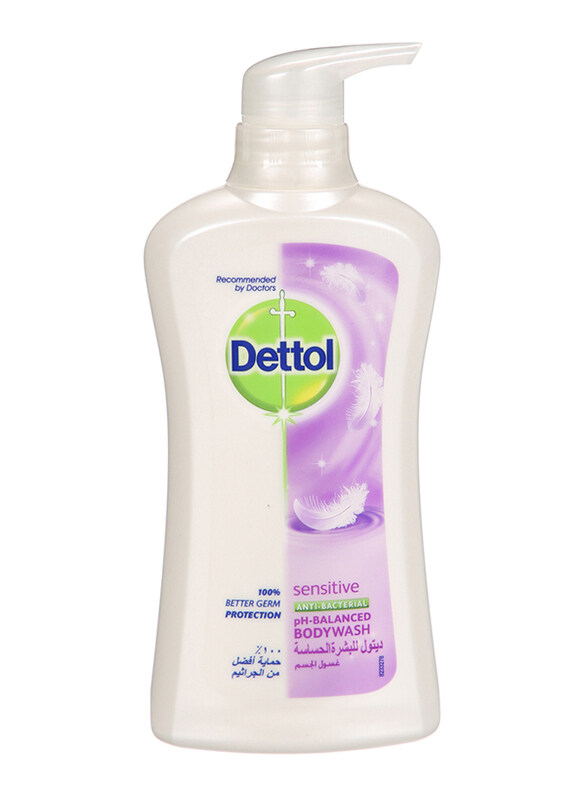 

Dettol Sensitive Anti - Bacterial Shower Gel - 500ml