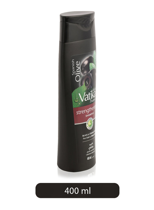 Vatika Olive Strengthening Shampoo for Damaged Hair, 400ml
