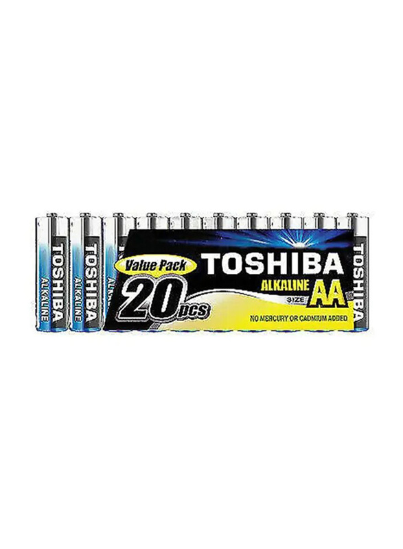 Toshiba Alkaline AA - 20 Pack