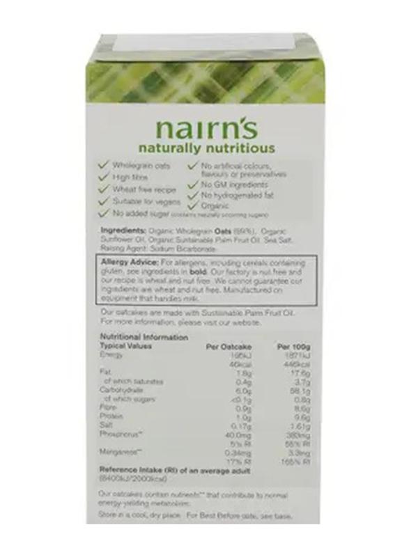Nairn's Organic Oatcakes, 250g