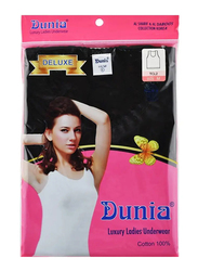 Dunia Cotton Vest for Ladies, White, M